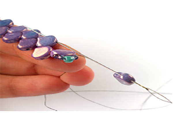 passo 3 braccialetto imitazione pelle di serpente