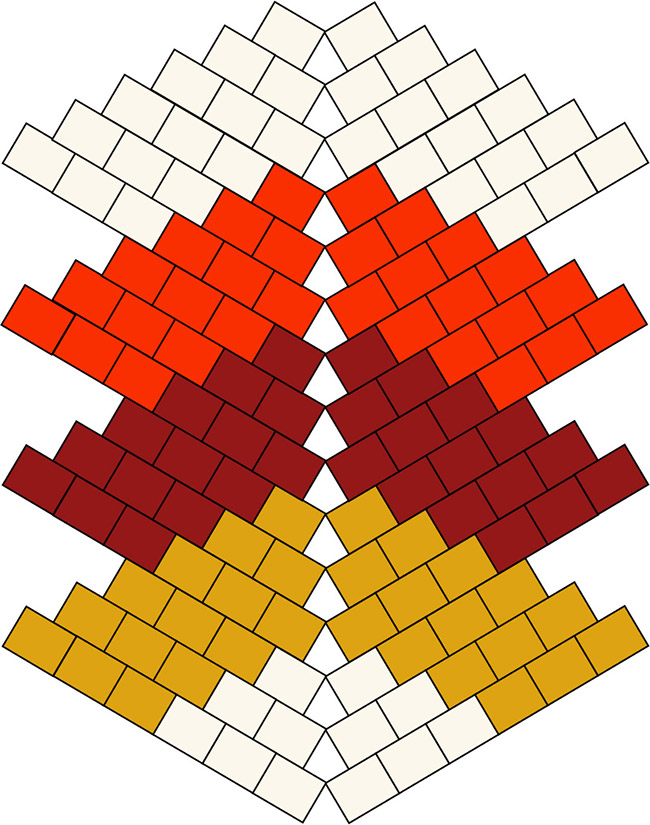 Tutorial Weaving Miyuki Bracelet Mississipi Frecce o Chevrons Scheme Spedizione gratuita