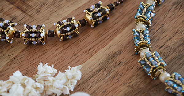 Schema Tutorial di perline Talia con perline Telos di Puca® Schema Tutorial di perline Talia con perline Telos di Puca®