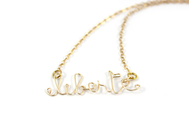 collana filo liberty
