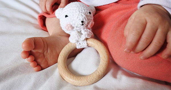 Tutorial sonaglio amigurumi all'uncinetto per bambini