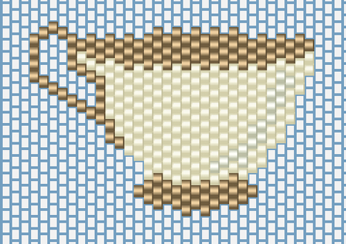 diy grille de tissage gratuite anthirium miyuki delicas 11 0