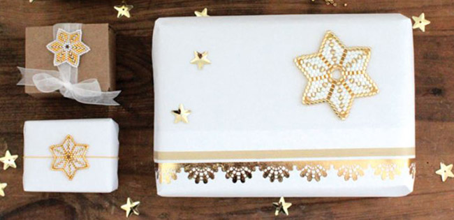 etoile japonaise en perles miyuki