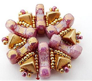 Step 8 Ciondolo Thais fai-da-te in perle di vetro di Puca