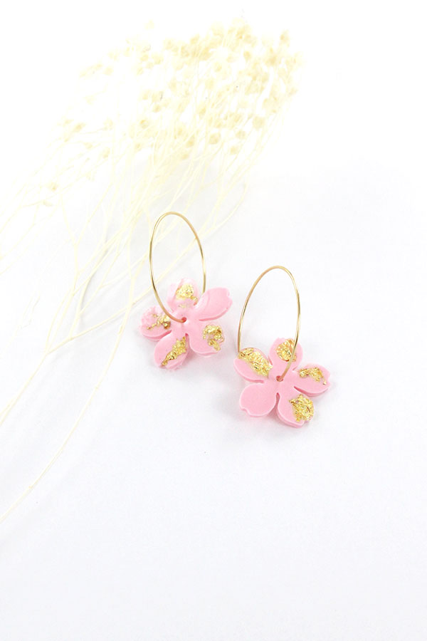 Schema Fiori colorati in resina UV montati su cerchi Schema Fiori colorati in resina UV montati su cerchi