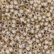 Rocaille Toho 11/0 TO11R989 - Crystal Gold Lined x8g