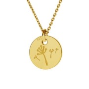 Ciondolo Dente di Leone 7 mm Argento 925 x1