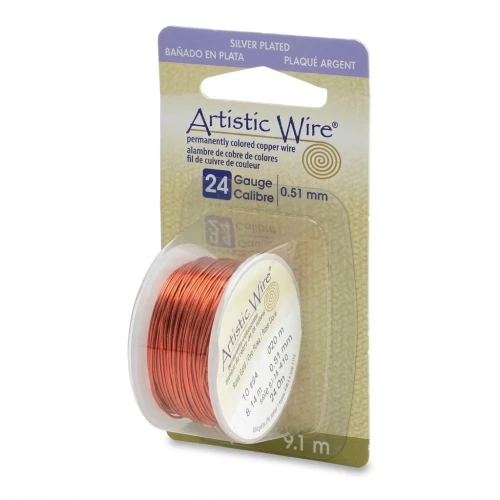 Filo di rame artistico 0,51 mm - Pesca x9,1 m