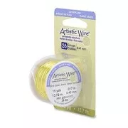 Filo di rame artistico 0,41 mm - Limone x13,7 m