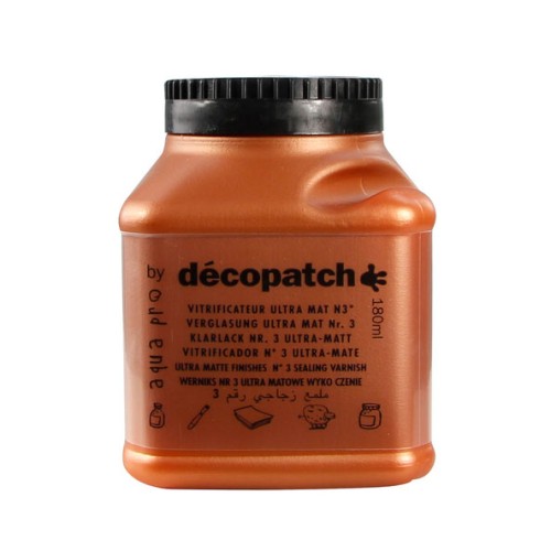 Aqua pro di Decopatch - Vetrificatore ultra mat n°3 x180 ml