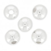Perline - Fabbricazione europea - mm.6 Argento 925 x10