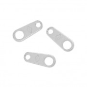 Tags mm. 9x3.5 Argento 925 x5