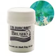 Polvere acquarellabile Brusho Colours - Sea Green x15 g