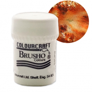 Polvere acquarellabile Brusho Colours - Dark Brown x15 g