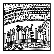 Foglio di texture Cernit 9 cm Harmony x1