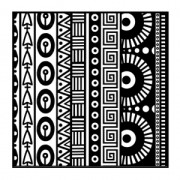 Stampo texture Cernit 9 cm Geometrics x1