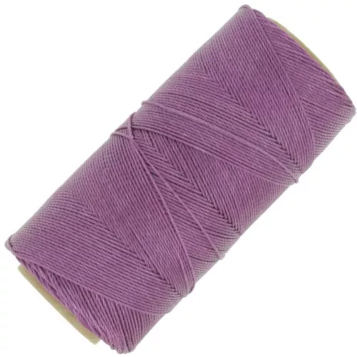 Bobina di filo cerato Linhasita per micro macramè 0,75 mm - Ametista (359) x228m