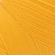 Bobina di filo cerato Linhasita per micro macramè 0,75 mm - Giallo oro (218) x228m