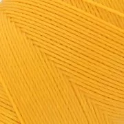 Bobina di filo cerato Linhasita per micro macramè 0,75 mm - Giallo oro (218) x228m