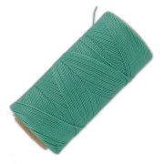 Bobina di filo cerato Linhasita per micro macramè 0,75 mm - Verde Turchese (224) x228m|raw }}