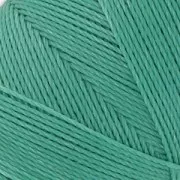 Bobina di filo cerato Linhasita per micro macramè 0,75 mm - Verde Turchese (224) x228m