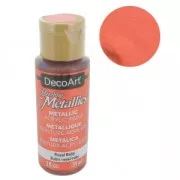 Pittura acrilica decorativa DecoArt Dazzling Metallics - Royal Rubis x59 ml