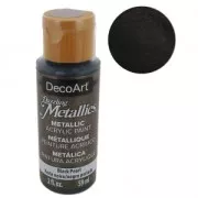 Pittura acrilica decorativa DecoArt Dazzling Metallics - Black Pearl x59 ml