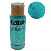 Pittura acrilica decorativa DecoArt Dazzling Metallics - Peacock Pearl x59 ml