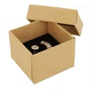 Scatola per bijoux 5x5x3.8 cm Kraft