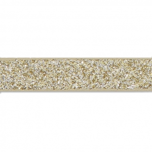 Nastro sintetico fantasia Brillantini oro 5 mm x1,2 m