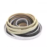 Nastro sintetico fantasia Brillantini oro 5 mm x1,2 m