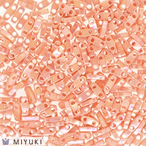 Perline Miyuki Quarter Tila 5x1,2x1,9 mm QTL-596-1 - Rosa tè opaco lucido x10 g