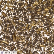 Miyuki Quarter Tila Beads 5x1.2x1.9 mm QTL-457 - Metallic Dark Bronze x10g