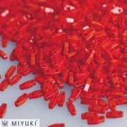 Miyuki Quarter Tila Beads 5x1.2x1.9 mm QTL-408 - Opaque Red x10g