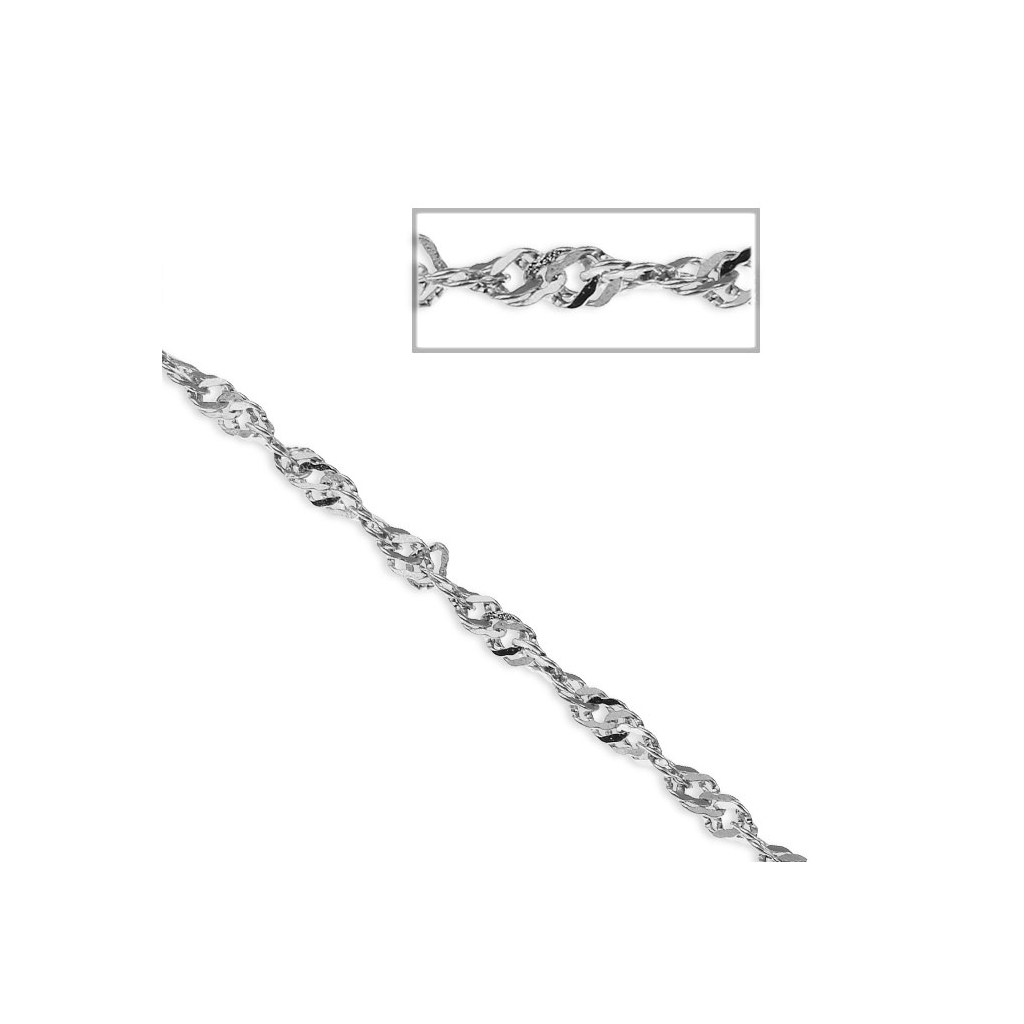 SOUJAP Catena Lunga 20 Metri In Acciaio Inox 304, Maglie Resistenti Da 3 Mm Per Recinzione, Cancello, Serratura Bicicletta, Altalena, Sospensione