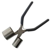 Pinza a doppio cilindro da 35 mm e 25 mm di qualità professionale x1