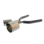 Pinza a doppio cilindro da 35 mm e 25 mm di qualità professionale x1