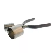 Pinza a doppio cilindro da 35 mm e 25 mm di qualità professionale x1