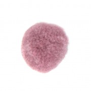 Pompon rotondo sintetico 2 cm Malva Antico x1|raw }}