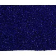 Gallone fantasia Glitter decorato con glitter stile caviale 10cm Navy x10cm
