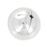 Perlina mezza-forata - Fabbricazione europea - mm.10 Argento 925 x1|raw }}