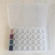 Contenitore per perline Miyuki 17.5x10.8 cm 28 compartimenti