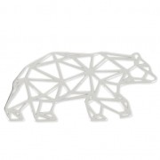 Distanziatore/Pendente  origami Orso 29x13 mm  Argento 925 x1|raw }}