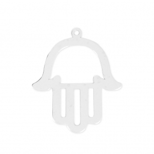 Pendente Mano di Fatima 22x19 mm Argento 925 x1