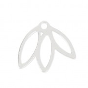 Pendente  3 Foglie 17x15 mm Argento 925 x1