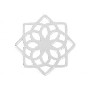 Distanziatore/Pendente Mandalas 11mm Argento 925 x1