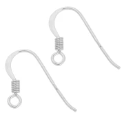 Orecchini a gancio da 13,5 mm - Argento 925 x100