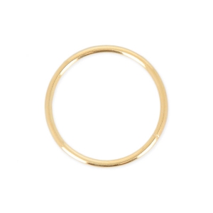 Base di montaggio rotonda mm. 16 Gold filled x1