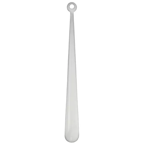 Gocce in metallo e resina epossidica 38x4 mm Bianco x 8