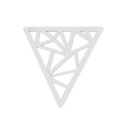 Pendente triangolo 15 mm Argento 925 x1|raw }}